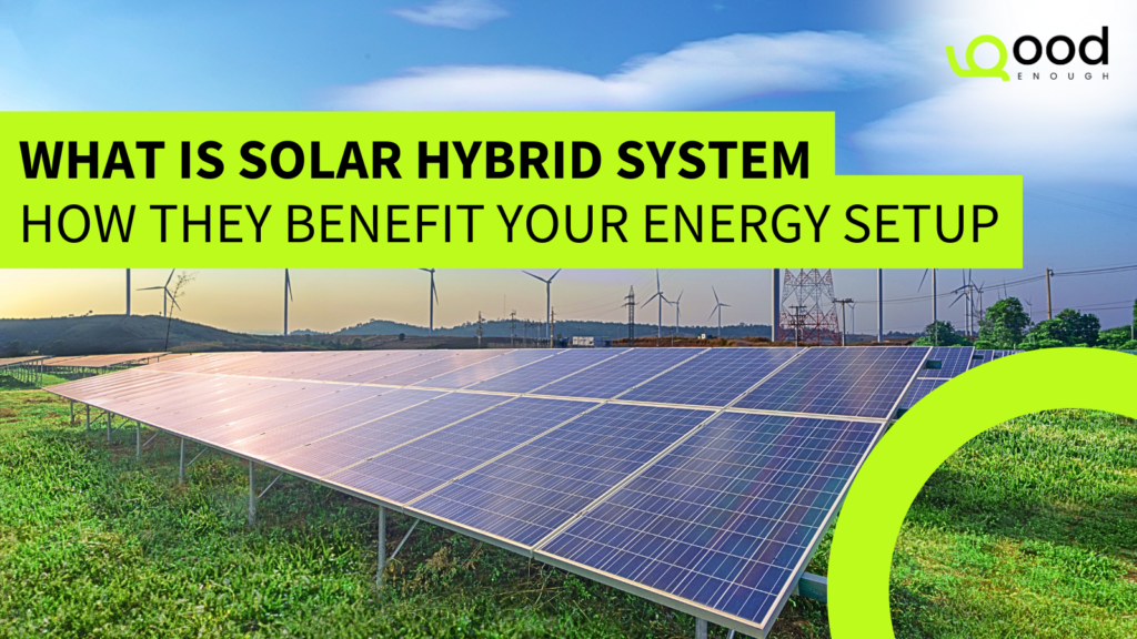 what is solar hybrid system