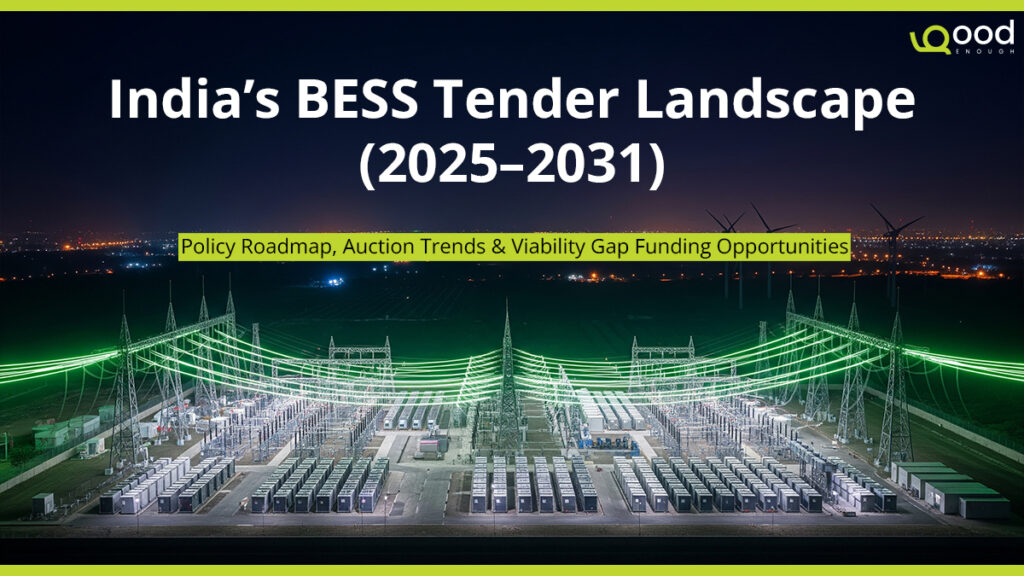 Solar BESS Stabilization tenders and policy roadmap India 2025–2031