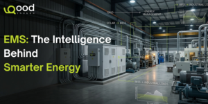 Energy management system coordinating grid, BESS, solar and industrial loads