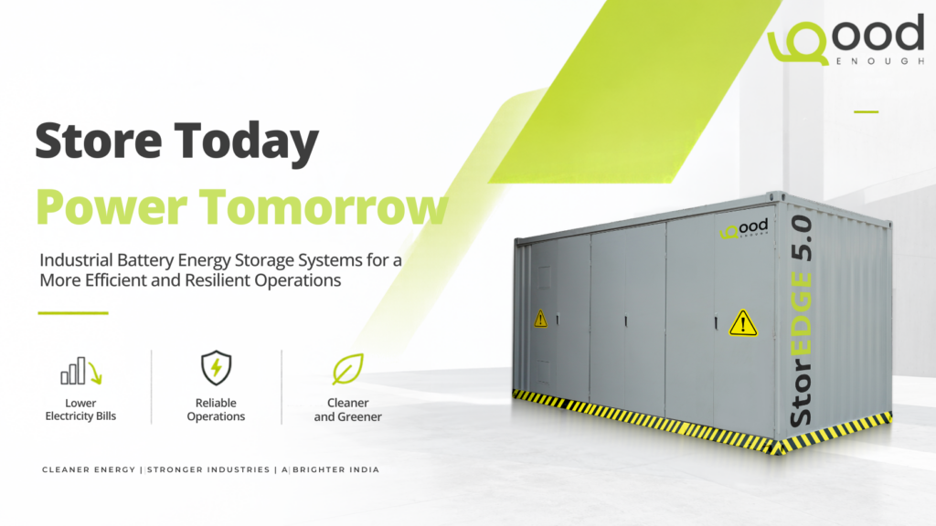 StorEDGE 5.0 BESS for peak shaving and industrial energy management